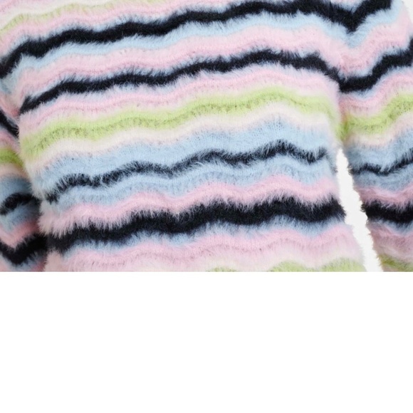 NWOT Susan Fang striped knit sweater - Picture 3 of 4